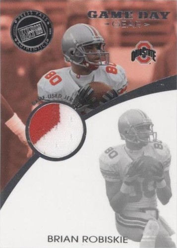 2009 Press Pass Signature Edition Brian Robiskie #GDG-BR