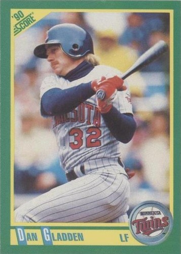 1990 Score - Dan Gladden #61