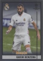2020-21 Topps Merlin Collection Chrome UCL Karim Benzema #51