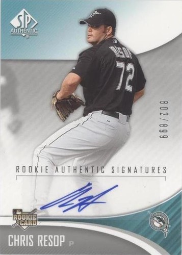 2006 SP Authentic - Chris Resop #213