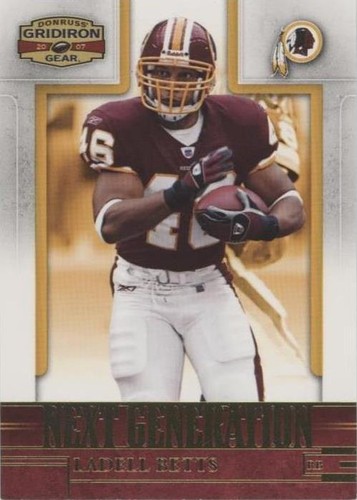 2007 Donruss Gridiron Gear Ladell Betts #NG-18