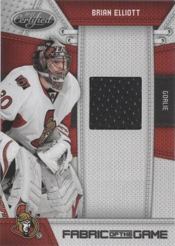 2010-11 Certified - Brian Elliott #BE