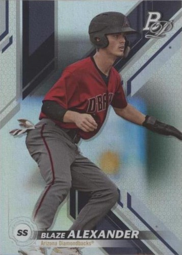 2019 Bowman Platinum - Blaze Alexander #TOP-54