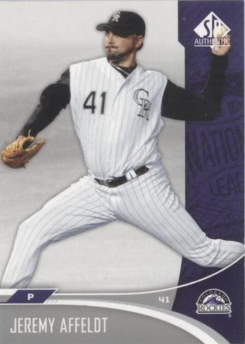 2006 SP Authentic - Jeremy Affeldt #43