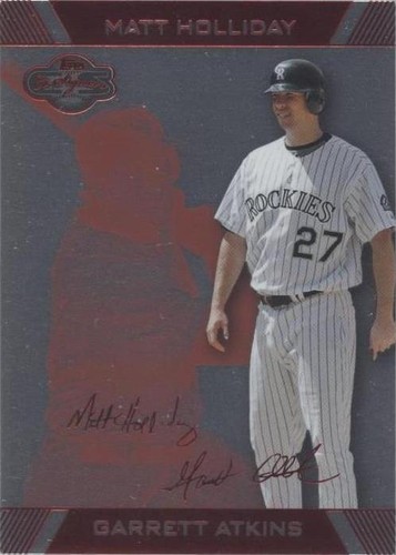 2007 Topps Co-Signers Autographs Matt Kemp Franklin
