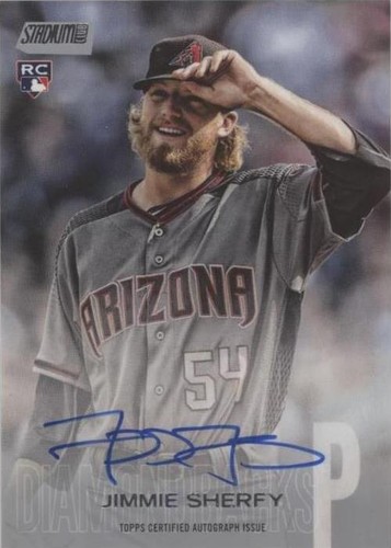 2018 Topps Stadium Club - Jimmie Sherfy #SCA-JS