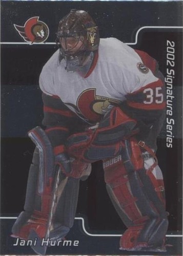 2001-02 In the Game Be A Player Signature Series - Jani Hurme #109