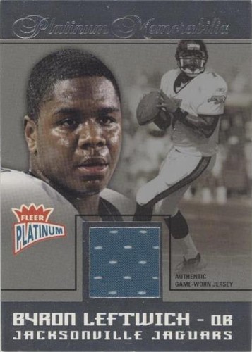 2004 Fleer Platinum Byron Leftwich #PM-BL