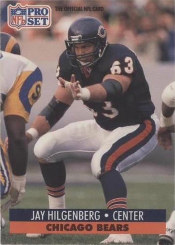 1991 Pro Set Jay Hilgenberg #456