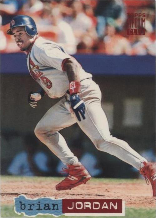 Topps Stadium Club 1994 - Brian Jordan #63