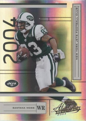 2004 Playoff Absolute Memorabilia Santana Moss #97