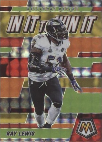 2021 Panini Mosaic Ray Lewis #WIN12