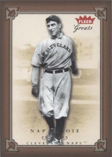 2004 Fleer Greats of the Game - Nap Lajoie #92