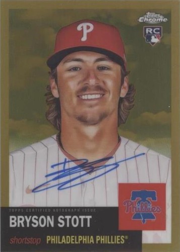 2022 Topps Chrome Platinum Anniversary - Bryson Stott #CPA-BS