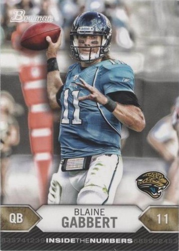 2012 Bowman Blaine Gabbert #ITN-BG