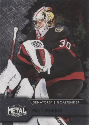 2020-21 Skybox Metal Universe - Matt Murray #83