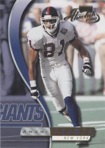 2000 Playoff Absolute Amani Toomer #95