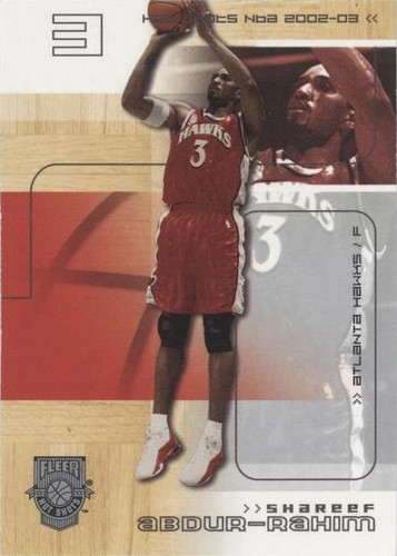 2002-03 Fleer Hot Shots - Shareef Abdur-Rahim #1