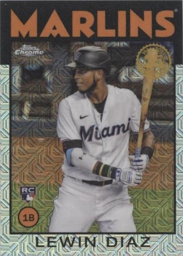 2021 Topps - Lewin Diaz #86TC-72