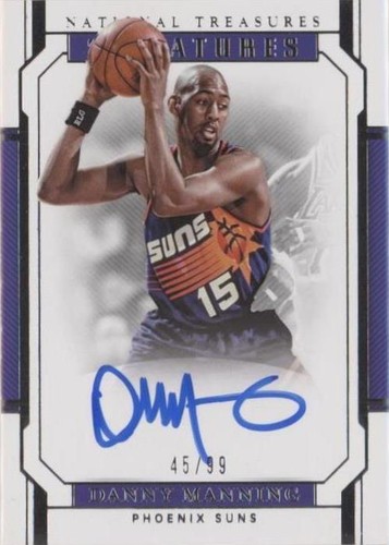 2018-19 Panini National Treasures - Danny Manning #SG-DMG