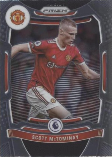 Scott McTominay ~ 2021-22 Panini Prizm Premier League ~ Red
