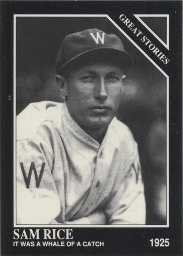 1992 The Sporting News Conlon Collection - Sam Rice #436