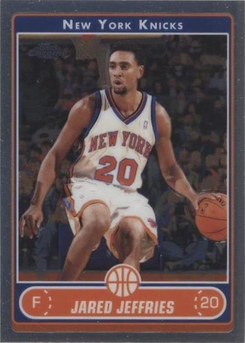 2006-07 Topps Chrome - Jared Jeffries #150
