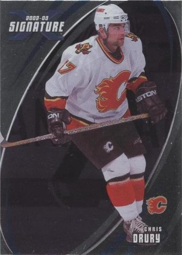 2002-03 In the Game Be A Player Signature Series - Chris Drury #099