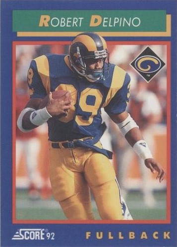 1992 Score Robert Delpino #79