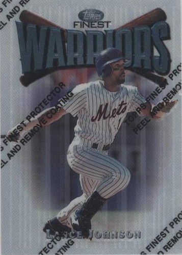 1997 Topps Finest - Lance Johnson #119