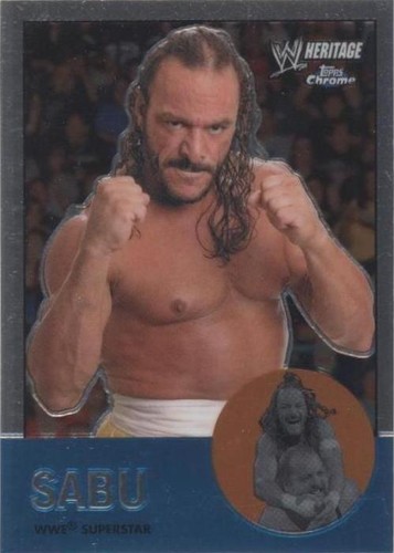 2007 Topps Heritage WWE Chrome Heritage II - Sabu #20