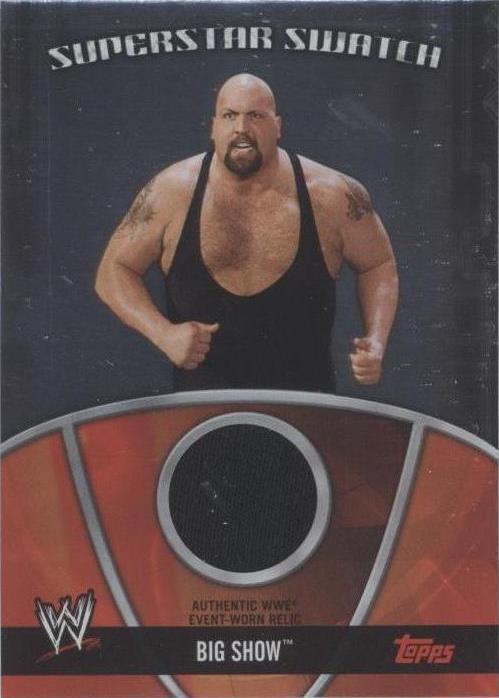 2010 Topps WWE - Big Show #S-BS