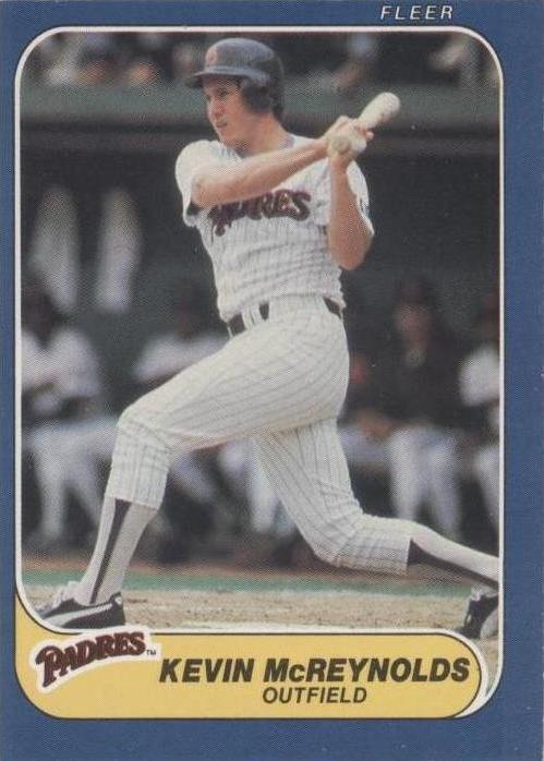 Fleer 1986 - Kevin McReynolds #331