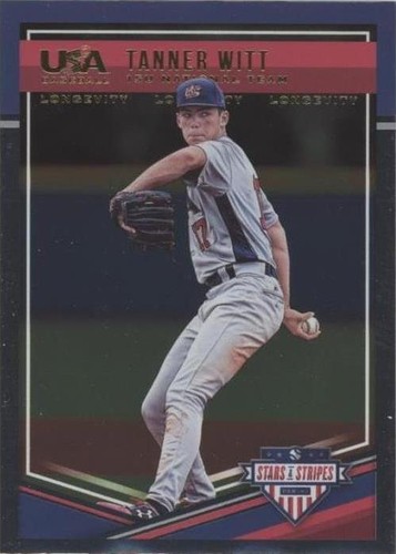 2018 Panini USA Baseball Stars & Stripes Longevity - Tanner Witt #69