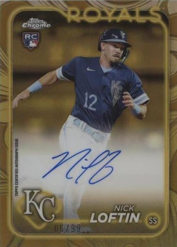 2024 Topps Gilded Collection - Nick Loftin #CGA-NL