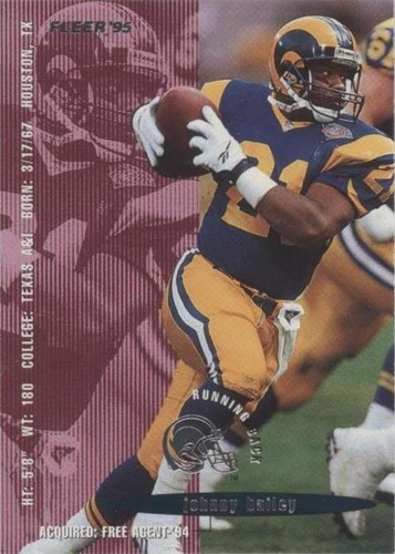 1995 Fleer Johnny Bailey #200