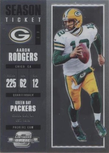 2017 Panini Contenders Optic Aaron Rodgers #29