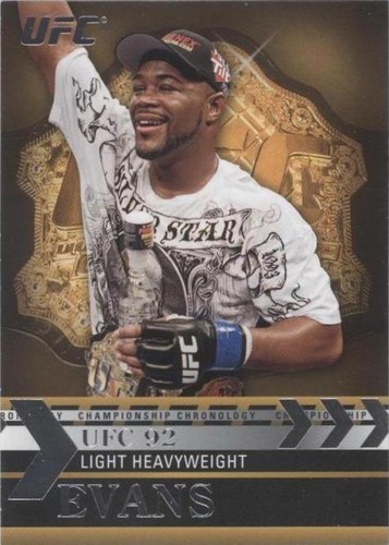 2011 Topps UFC Title Shot - Rashad Evans #CC-27