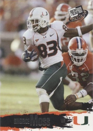 2006 Press Pass Sinorice Moss #25