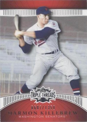 2010 Topps Triple Threads - Harmon Killebrew #2