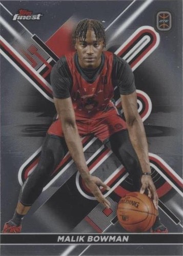 2022-23 Topps Finest OTE Overtime Elite - Malik Bowman #91