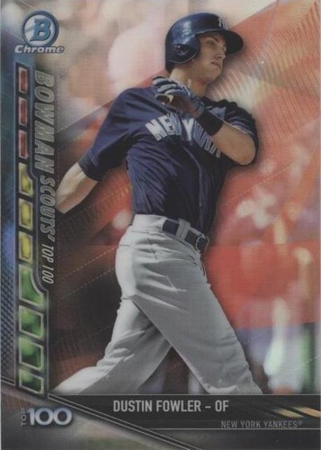2017 Bowman Chrome - Dustin Fowler #BSU-DF