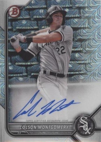 2022 Bowman Chrome - Colson Montgomery #BCMA-CM