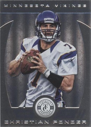 2013 Panini Totally Certified Christian Ponder #29