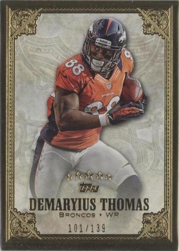 2012 Topps Five Star Demaryius Thomas #76