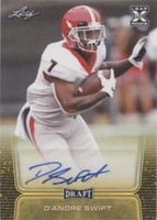 2020 Leaf Draft D'Andre Swift #BA-DS1