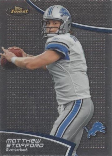 2011 Topps Finest Matthew Stafford #89