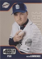 2002 Upper Deck 40 Man - Brian Lawrence #854