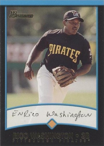 2001 Bowman - Rico Washington #435