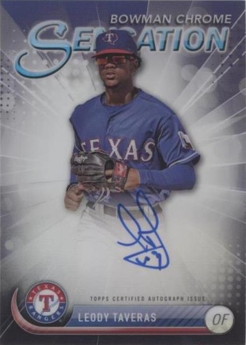 2017 Bowman Chrome - Leody Taveras #CSA-LT